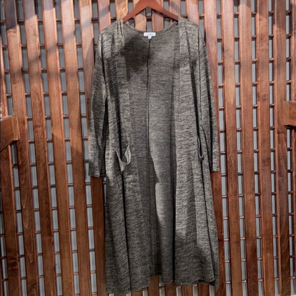 Two-toned Brown cardigan